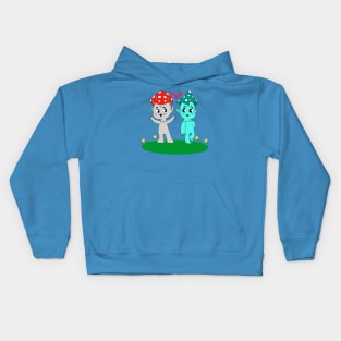 Mushroom Couple (2019) Kids Hoodie